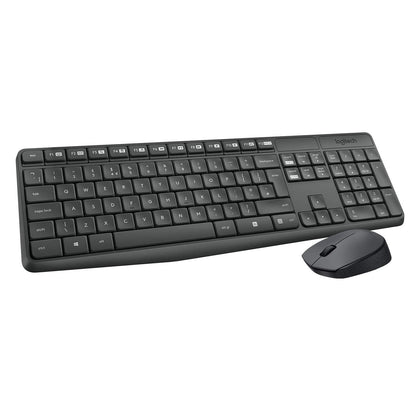 Logitech MK235 Wireless Keyboard and Mouse Combo - eBuy KSA