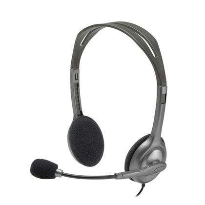 Logitech Stereo Headset H111 (981-000612) - eBuy KSA