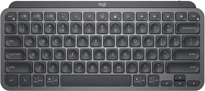 Logitech MX Keys Mini Minimalist Wireless Illuminated Keyboard - Graphite - eBuy KSA