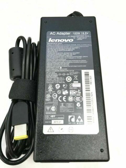 Lenovo 19.5V 6.15A 120W Yellow USB Square Port Original AC Power Adapter or Charger for Lenovo laptop PA-1121-04 PA-1121-04LB 36200440 - eBuy KSA