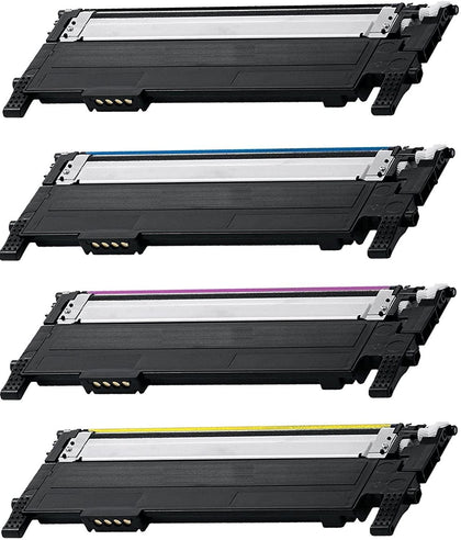 4/Pack CLT-406S BCMY Compatible Combo Toner Cartridge for Samsung Compatible with: CLX 3300 3305 SL C460 410 CLP 360 365 Xpress C460 C410