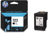 HP 123 Black Original Ink Advantage Cartridge - F6V17AE - eBuy KSA