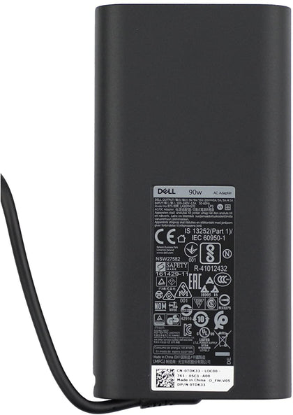 Dell 90W USB-C Type-C Original Power Adapter or Charger for Dell Latitude 5280, 5480, 5580, 7280, 7480, 7390, 7380, XPS 12, 13, 15 - eBuy KSA