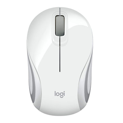 Logitech Wireless Mouse M187 - White - eBuy KSA