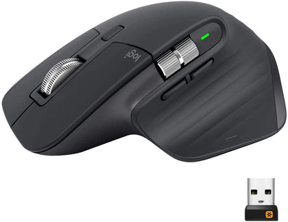 Logitech MX Master 3 Advanced Wireless Bluetooth Mouse - Graphite - eBuy KSA