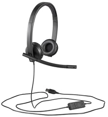 Logitech USB H570e Corded Double-Ear Headset Success - eBuy KSA