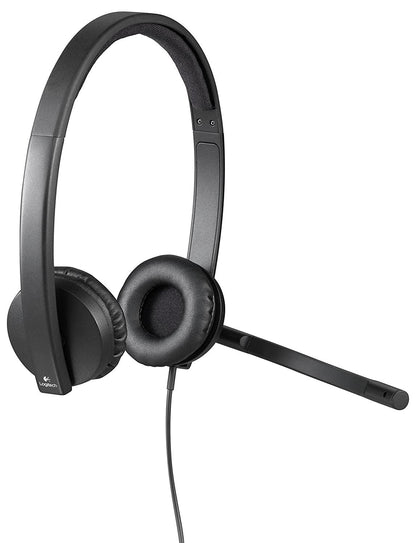 Logitech USB H570e Corded Double-Ear Headset Success - eBuy KSA