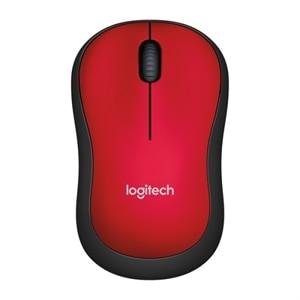 Logitech Wireless Mouse M185 - Red - eBuy KSA
