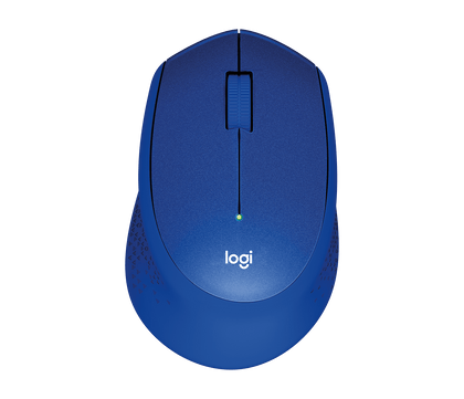 Logitech Wireless Mouse M330 - Blue - eBuy KSA