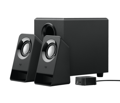 Logitech Z213 Compact 2.1 Speaker System - eBuy KSA