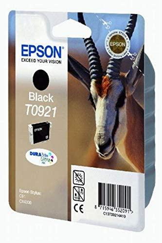 Epson T0921 Ink Cartridge, Black [c13t10814a10] - eBuy KSA