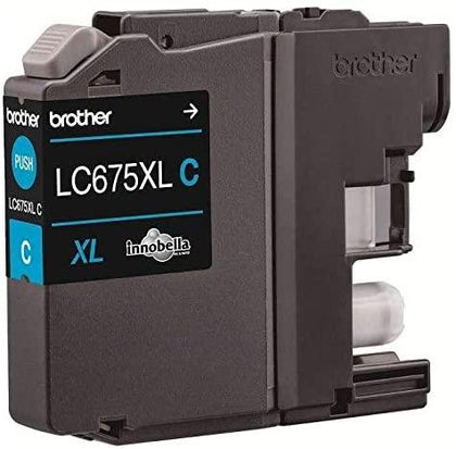 Brother Lc-675 Xl Cyan High Capacity Ink Cartridge For Mfc-j2720 Mfc-j2320 - eBuy KSA