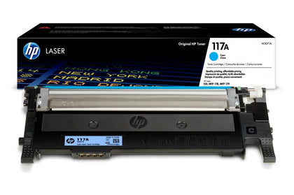 HP 117A Cyan Original Laser Toner Cartridge - W2071A - eBuy KSA