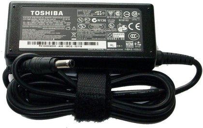 Toshiba 19V 3.42A 65W 5.5*2.5mm Original AC Power Adapter/Charger PA3917U-1ACA A665 C655 L600 L700 - eBuy KSA