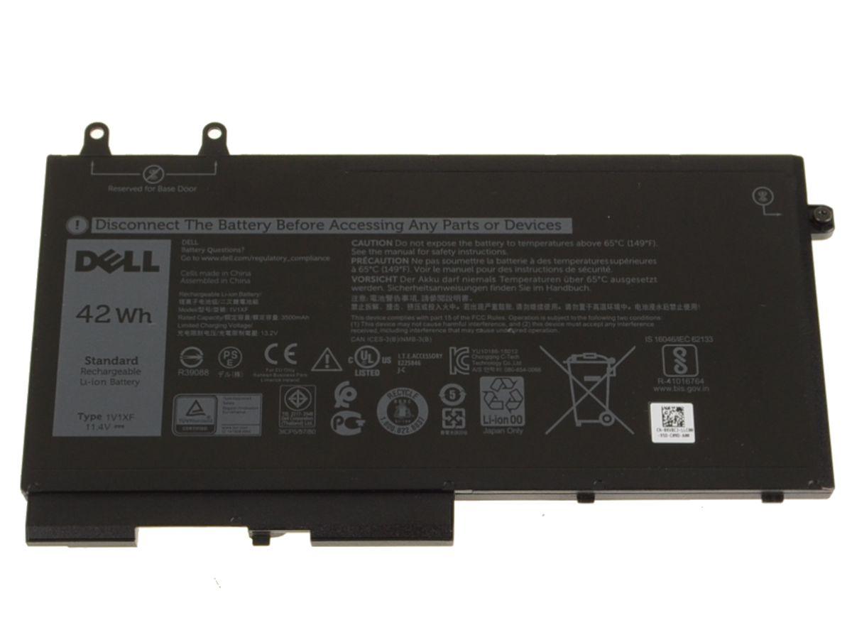 Dell Original Latitude 5400 5401 5500 Precision 3540 42Wh Laptop Battery - 1V1XF - 1 Year Warranty