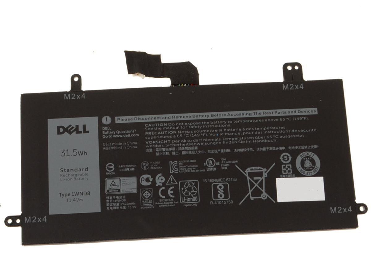 New Dell Original Latitude 5285 5290 42Wh Laptop Battery - 1WND8 J0PGR