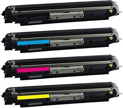 EliveBuyIND® Set Of 4 Compatible Laser Toner Cartridge Replace Hp Cf350a Cf351a Cf352a Cf353a (130a),use For Hp Colorlaserjet Pro Mfp M176n M177fw