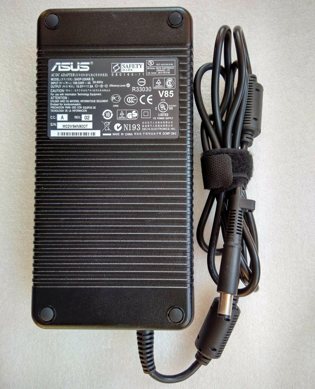 Original Genuine ASUS 19.5V 11.8a 230W ROG G20AJ-AU005S 7.4*5.0mm