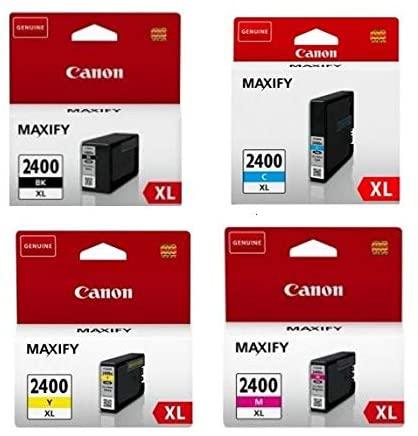 Canon 2400XL Ink Cartridge 4 Color Set