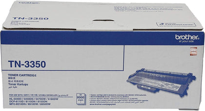 Brother Tn-3350 High Capacity Toner Cartridge 8000 Pages