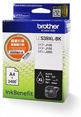 Brother LC539XLBK Ink Cartridge, Black - eBuy KSA