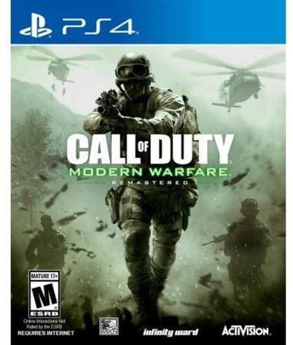 Activision Call Of Duty Modern Warfare Remastered Playstation 4 One Size red [video game] - eBuy KSA