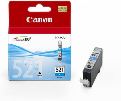 Canon Ink Cartridge, Cyan [cli-521c] - eBuy KSA