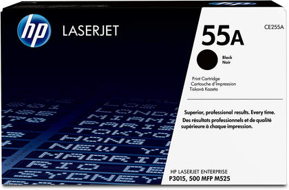 Hp Ce255a 55a Laserjet Black Toner Print Cartridge