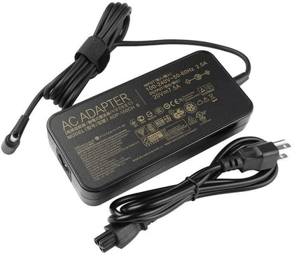 Asus 20V 7.5A 150W (6.0*3.7mm) AC Adapter Charger Replacement for TUF FX505DD FX505DT FX505DU FX705DD FX705DT FX705DU FX505DD-AL113T FX505DT-AL027T