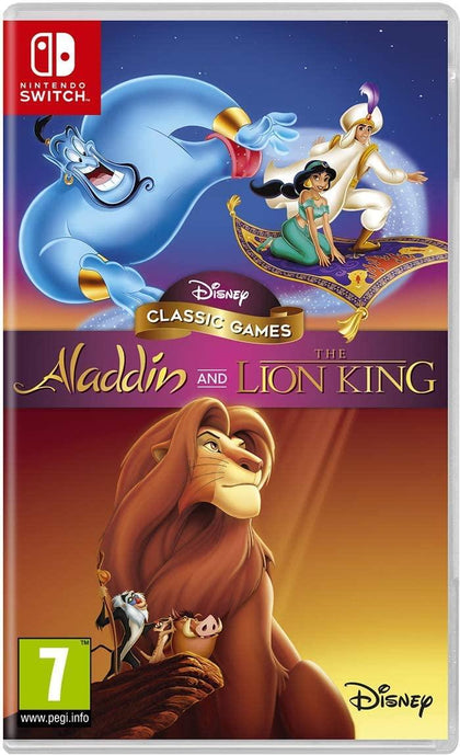 Disney Classic Games: Aladdin and the Lion King - Nintendo Switch [video game] - eBuy KSA