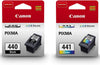 Canon 440 Black and 441 Tricolor Ink Cartridges for Printer - eBuy KSA