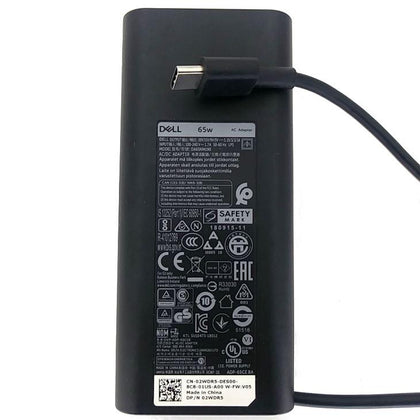 Dell 65W Type-C USB-C Power Adapter or Charger for Dell laptop JYJNW ADP-65TD BA (Dell 65W Type C Adapter) - eBuy KSA