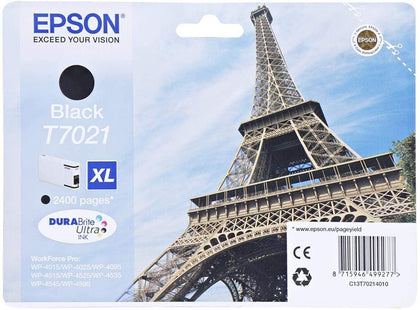 Epson Ink Cartridge - T7021, Black - eBuy KSA