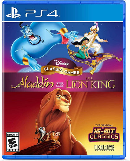 Disney Classic Games: Aladdin and The Lion King For PlayStation 4 (PS4) - eBuy KSA