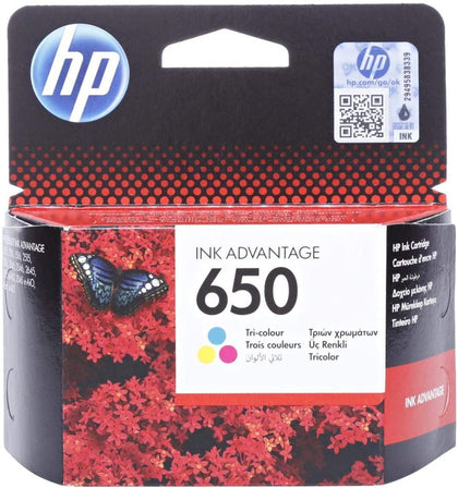 HP Ink Cartridge - 650, Multi Color - eBuy KSA