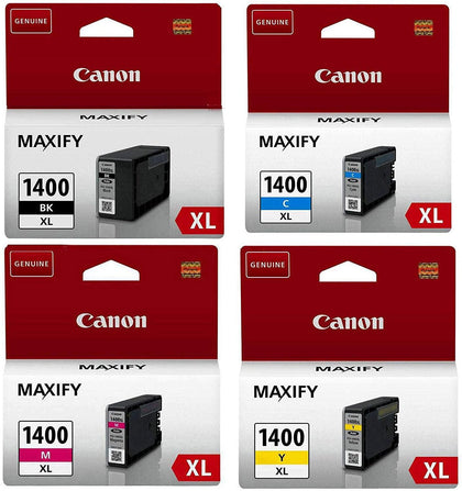 Canon PGI-1400 XL Pigment Ink Cartridge Set - eBuy KSA