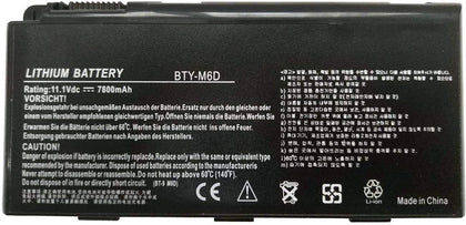 MSI GX780OR, BTY-M6D Replacement Laptop Battery - eBuy KSA