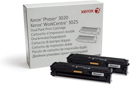 Xerox Phaser 3020 Workcentre 3025 Black Print Cartridge Dual Capacity 3000 Pages