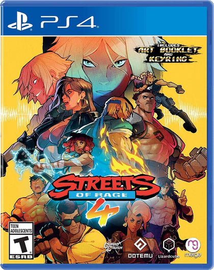 PS4 STREETS OF RAGE 4  Playstation 4 Video Game