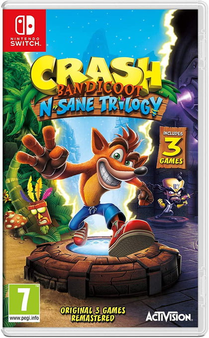 Crash Bandicoot N-Sane Trilogy (Nintendo Switch) [video game] - eBuy KSA