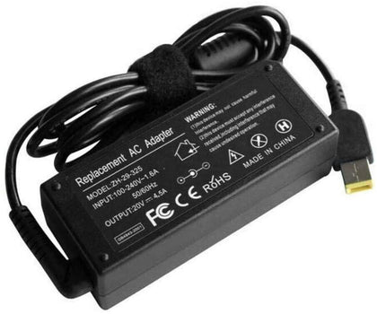 Replacement Laptop Adapter for Lenovo IdeaPad Z50-75 - AC Power Laptop Adapter/Charger - 20V, 4.5A, 90W - eBuy KSA