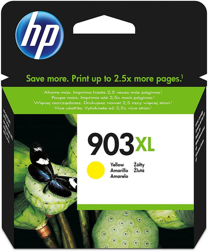 HP 903xl High Yield Ink Cartridge, Yellow - T6M11AE - eBuy KSA