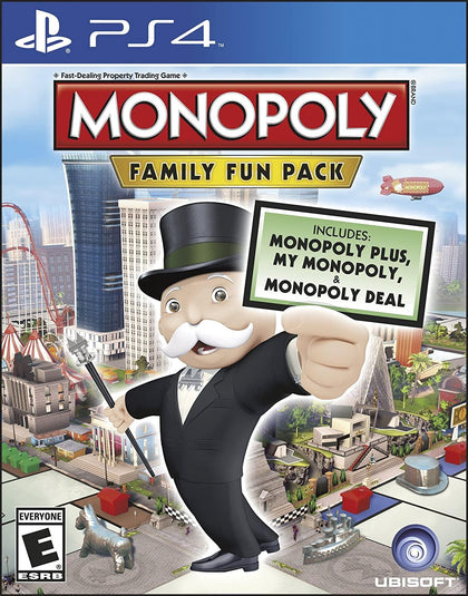 Monopoly Family Fun Pack - PlayStation 4 Standard Edition