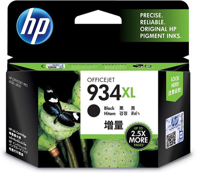 HP 934xl High Yield Ink Cartridge, Black - C2P23AE - eBuy KSA