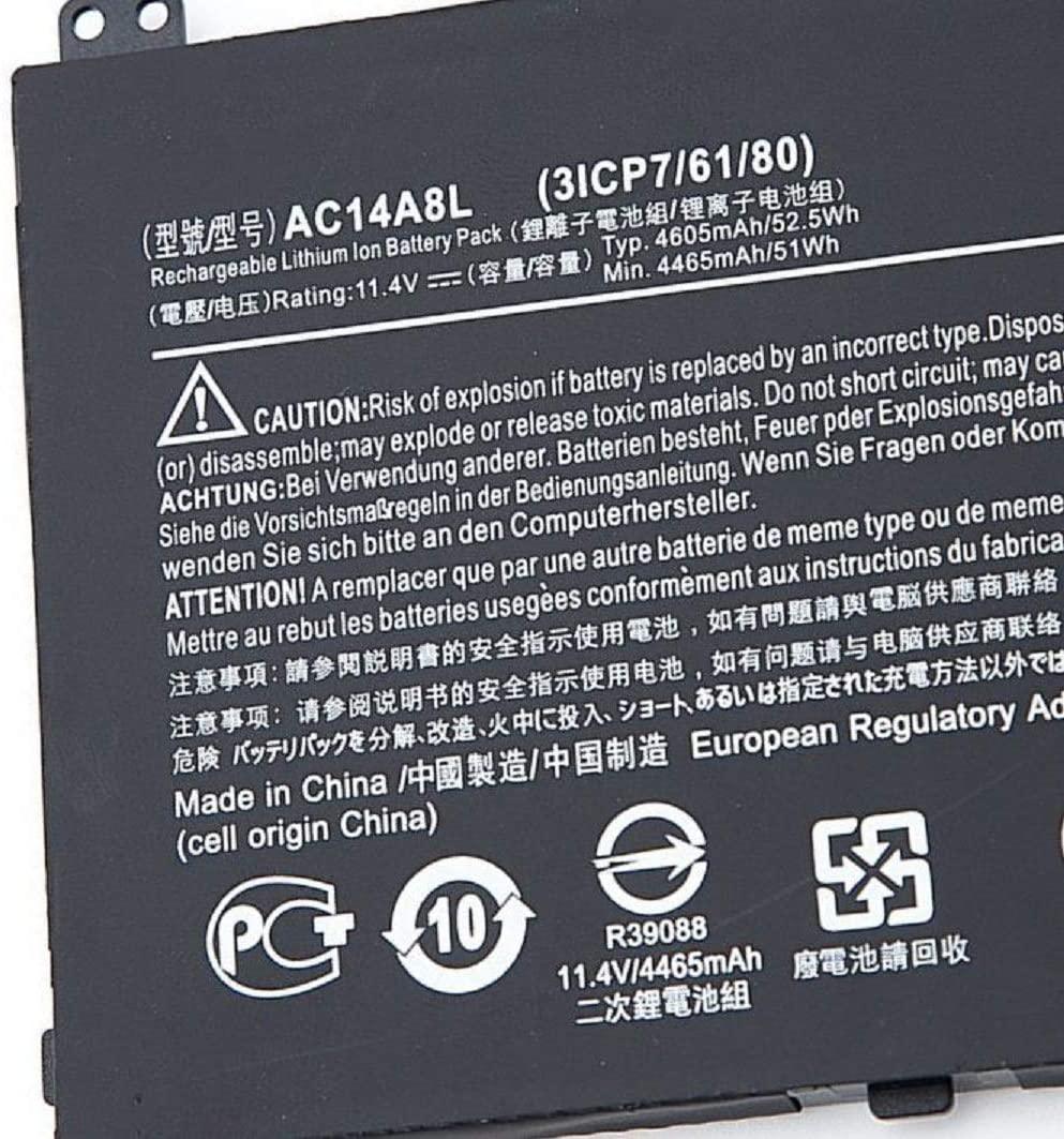 AC14A8L Original Battery For Acer V15 Nitro Aspire VN7-571 VN7-571G VN7-591 VN7-591G VN7-791G