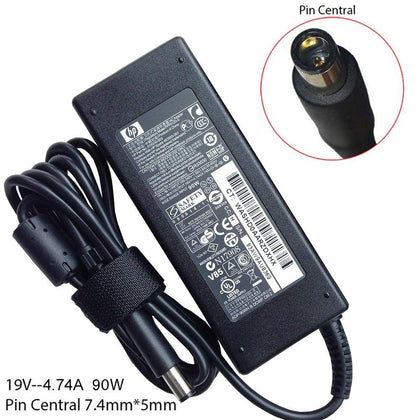 90W Original Laptop Ac Power Adapter Charger Supply for HP model 384019-001/19V 4.74A(7.4mm*5.0mm) - eBuy KSA