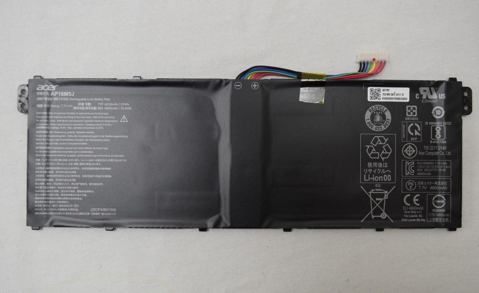 Acer Aspire A114-31-C4HH A315-21 A315-31 A315-51 A315-52 A515-51 AP16M5J KT00205005 Original Laptop Battery