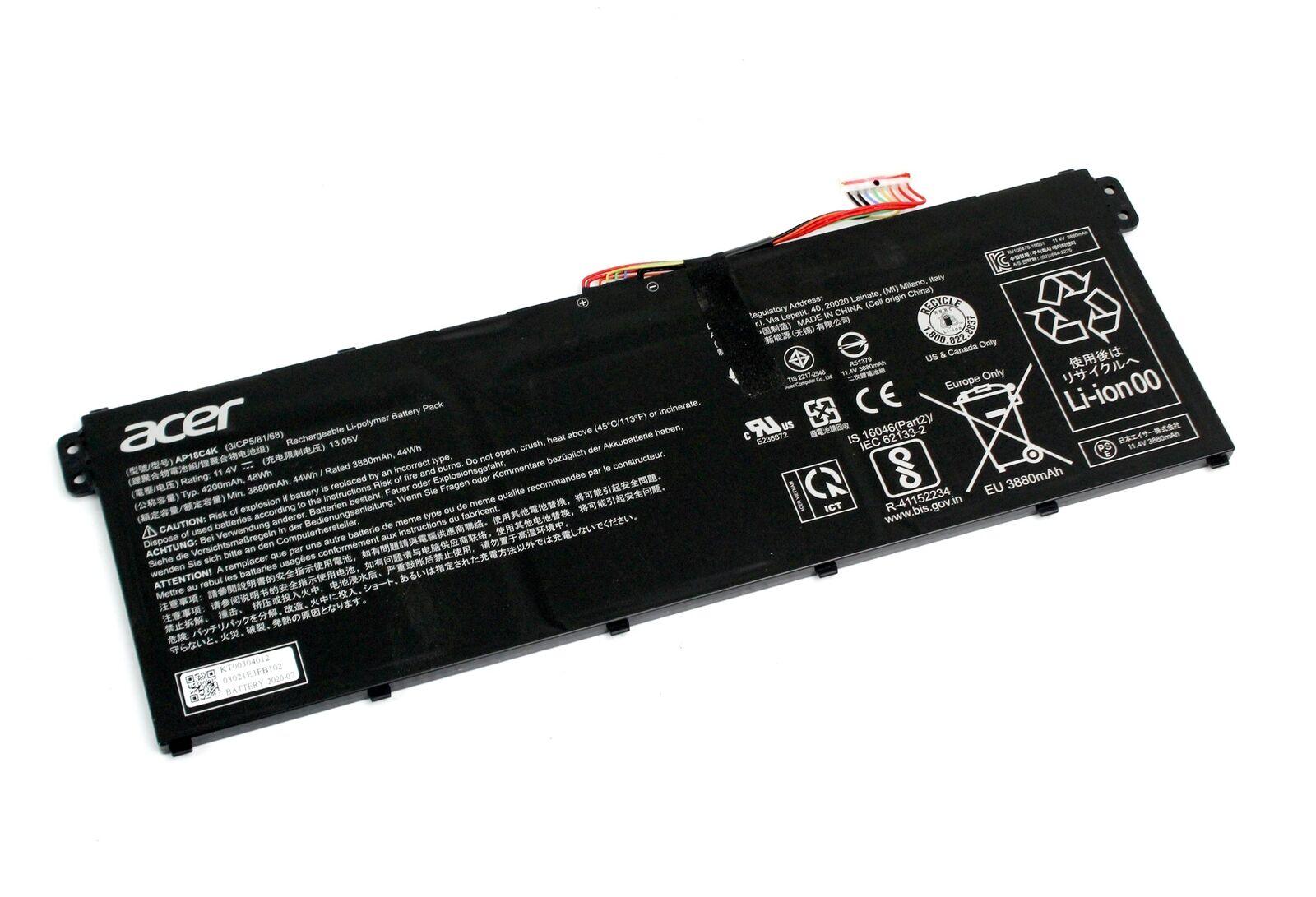 Genuine AP18C4K Battery for Acer Spin 3 SP314-54N Aspire A515-43 A515-44 A515-45