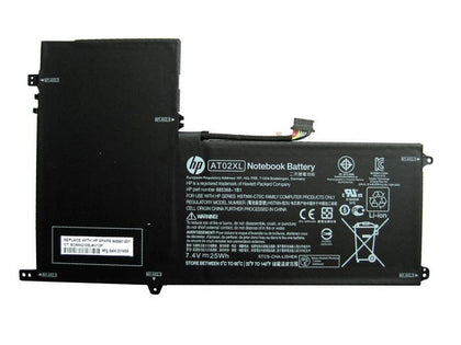 7.4V 25Wh Original AT02XL Laptop Battery compatible with HP Elitepad 900 G1 Table HSTNN-C75C HSTNN-IB3U AT02025XL D3H85UT HSTNN-DB3U - eBuy KSA