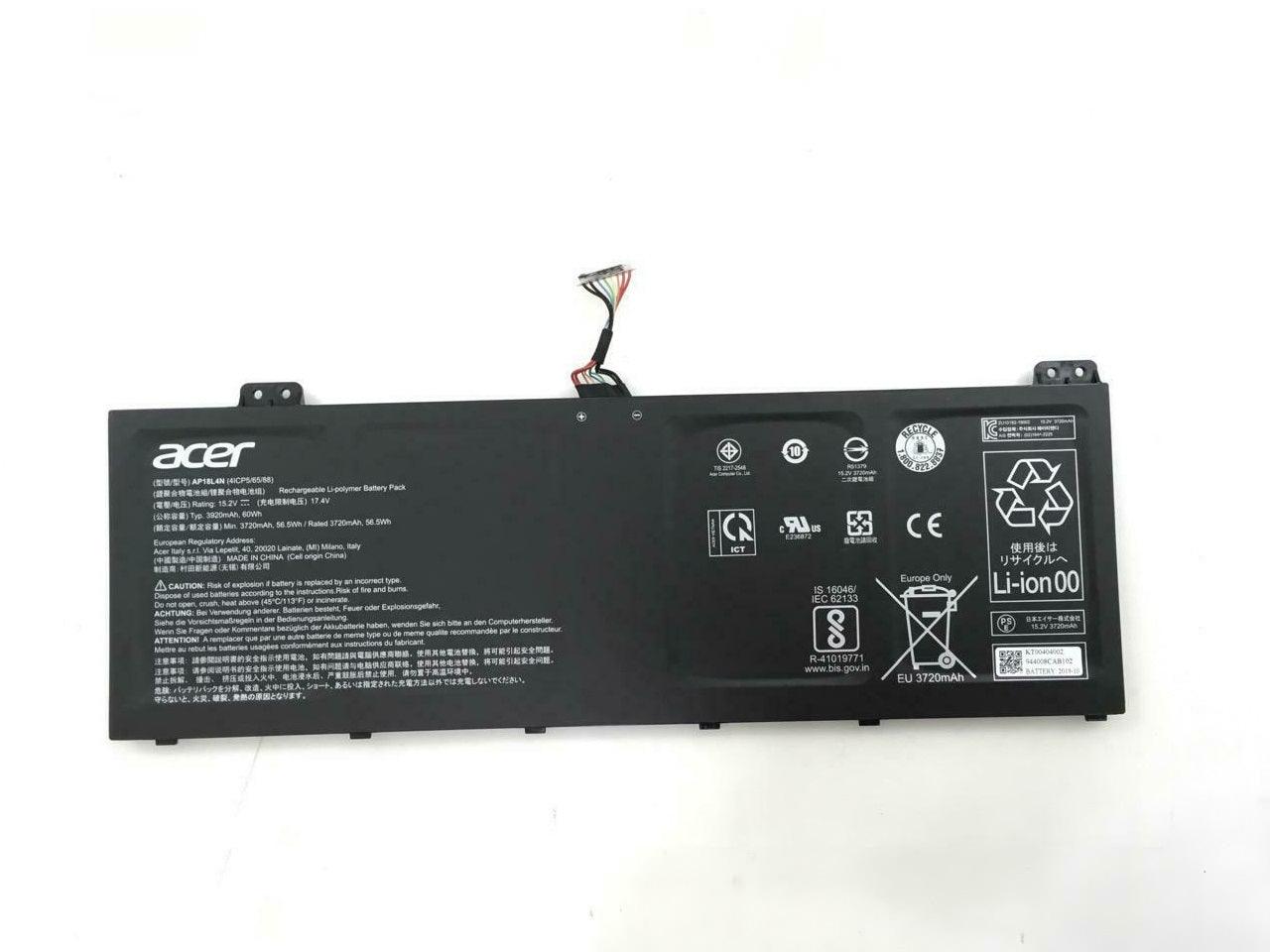 Genuine Acer AP18L4N Laptop Battery Li-Polymer 60Wh 15.2v - for Acer P614-51-G2